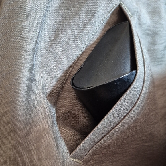 LOGO By Lori Goldstein Lace-Trimmed Women's Jacket in Green - Picture 15 of 15